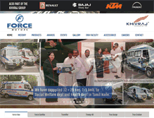 Tablet Screenshot of khivrajforce.com